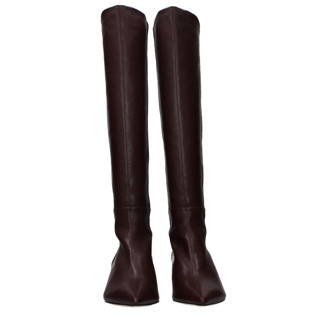 Stuart Weitzman Red Leather Boots