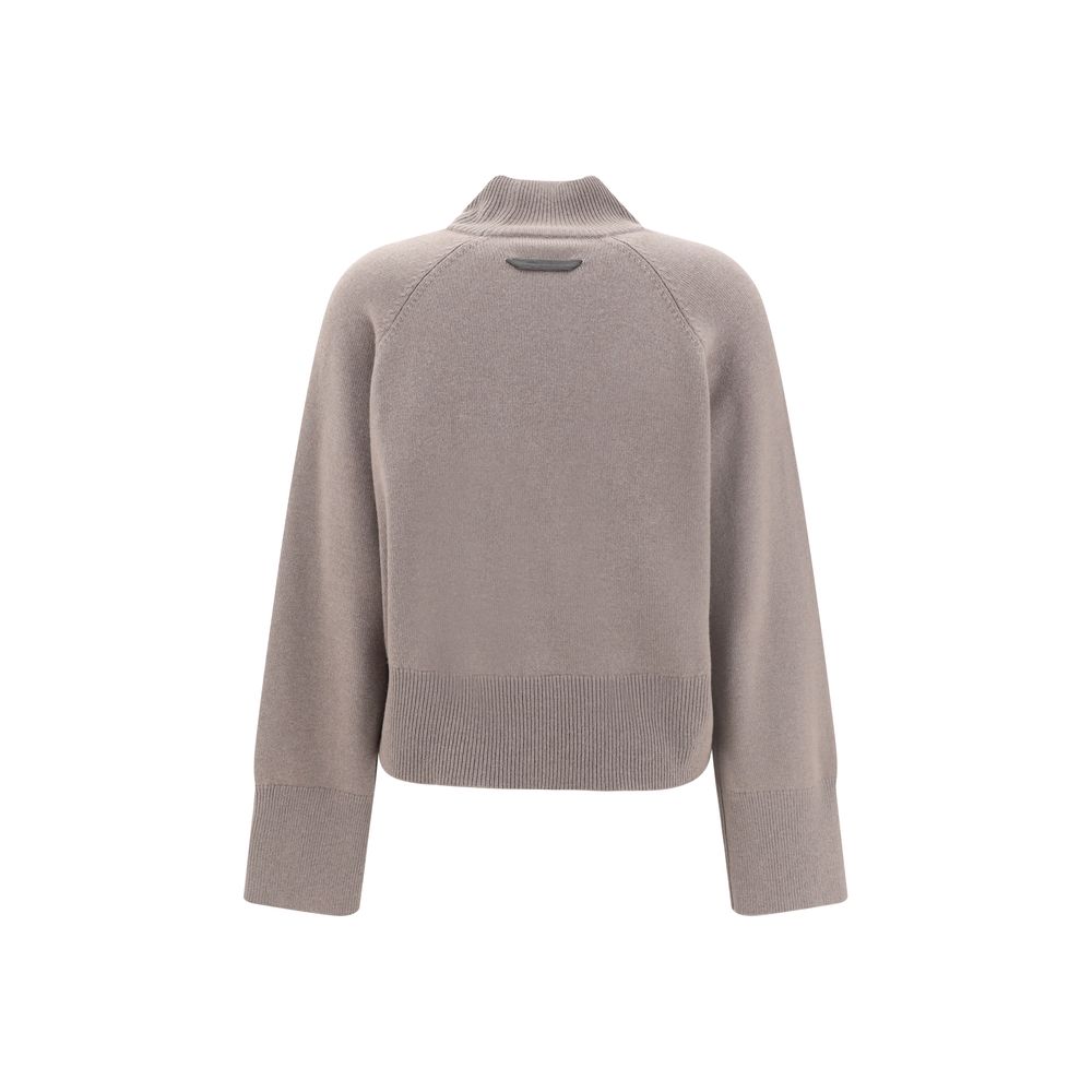 Brunello Cucinelli Brown Cashmere Turtleneck