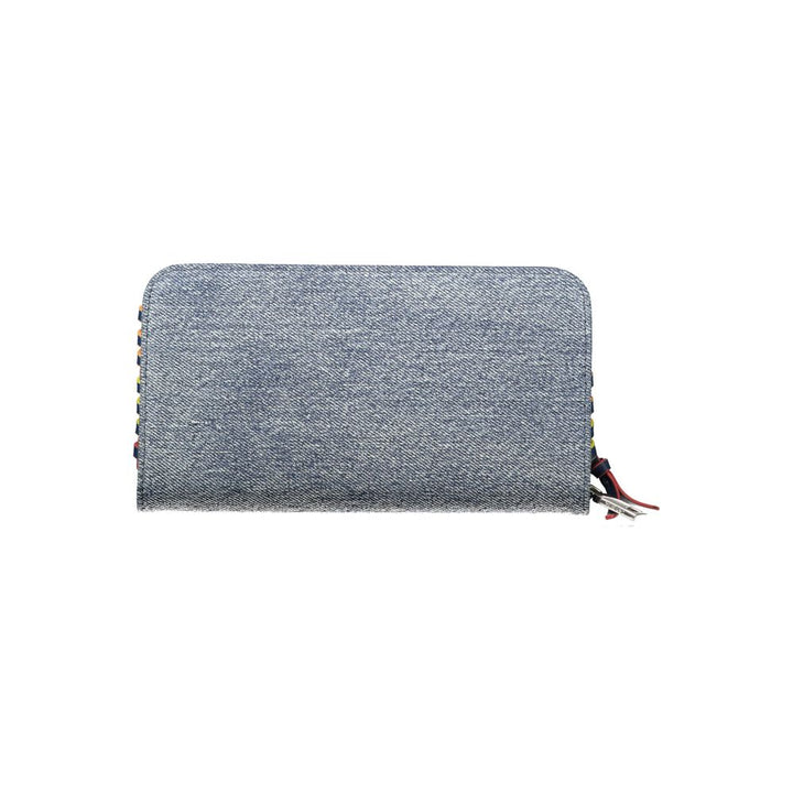 Desigual Blue Cotton Wallet