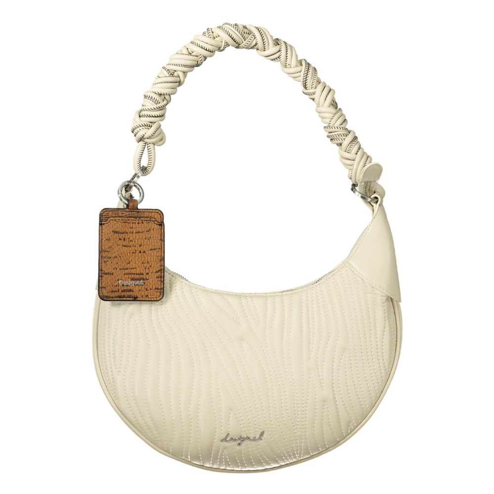Desigual White Polyethylene Handbag