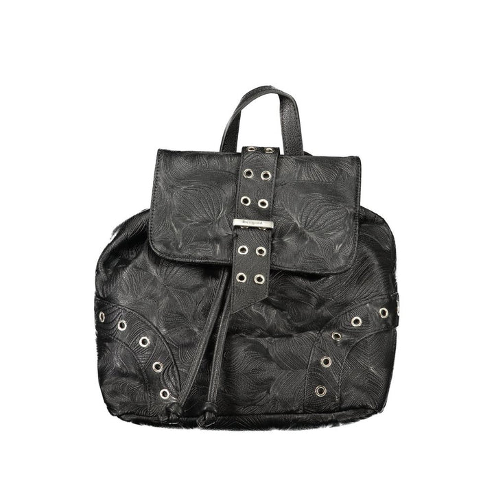 Desigual Black Polyethylene Backpack