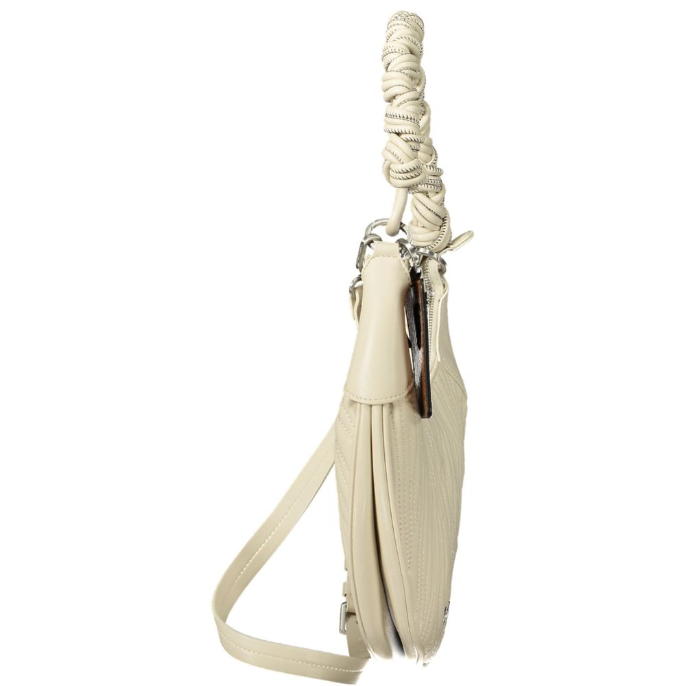 Desigual White Polyethylene Handbag