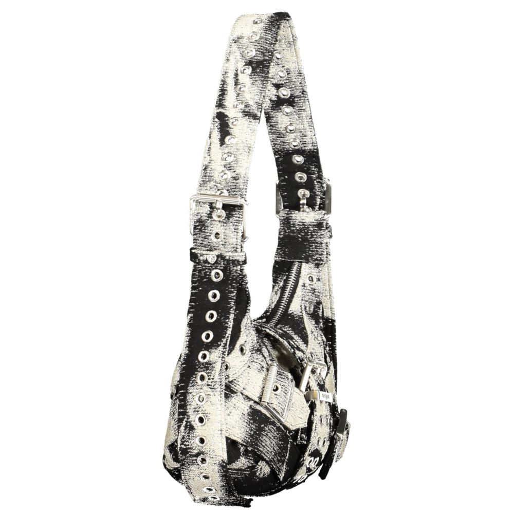 Desigual Black Cotton Handbag