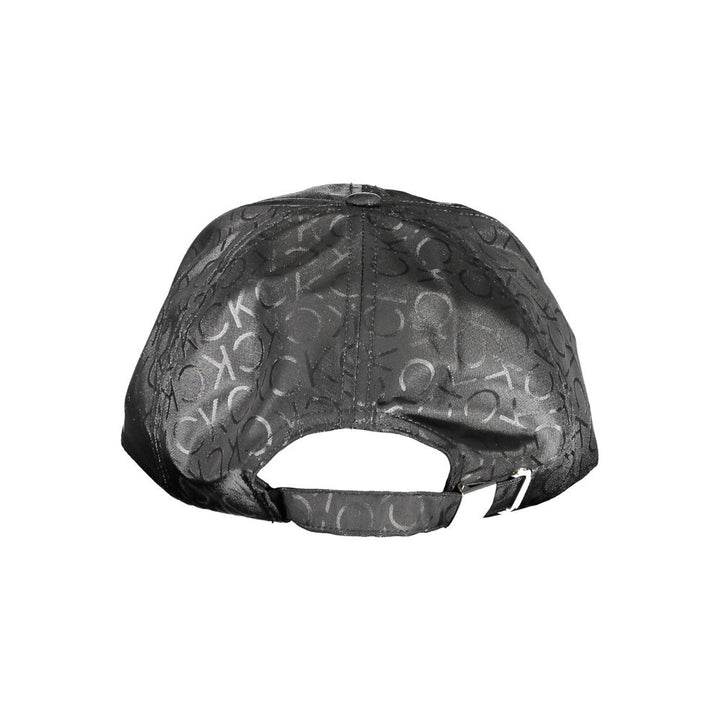 Calvin Klein Black Polyester Men Cap