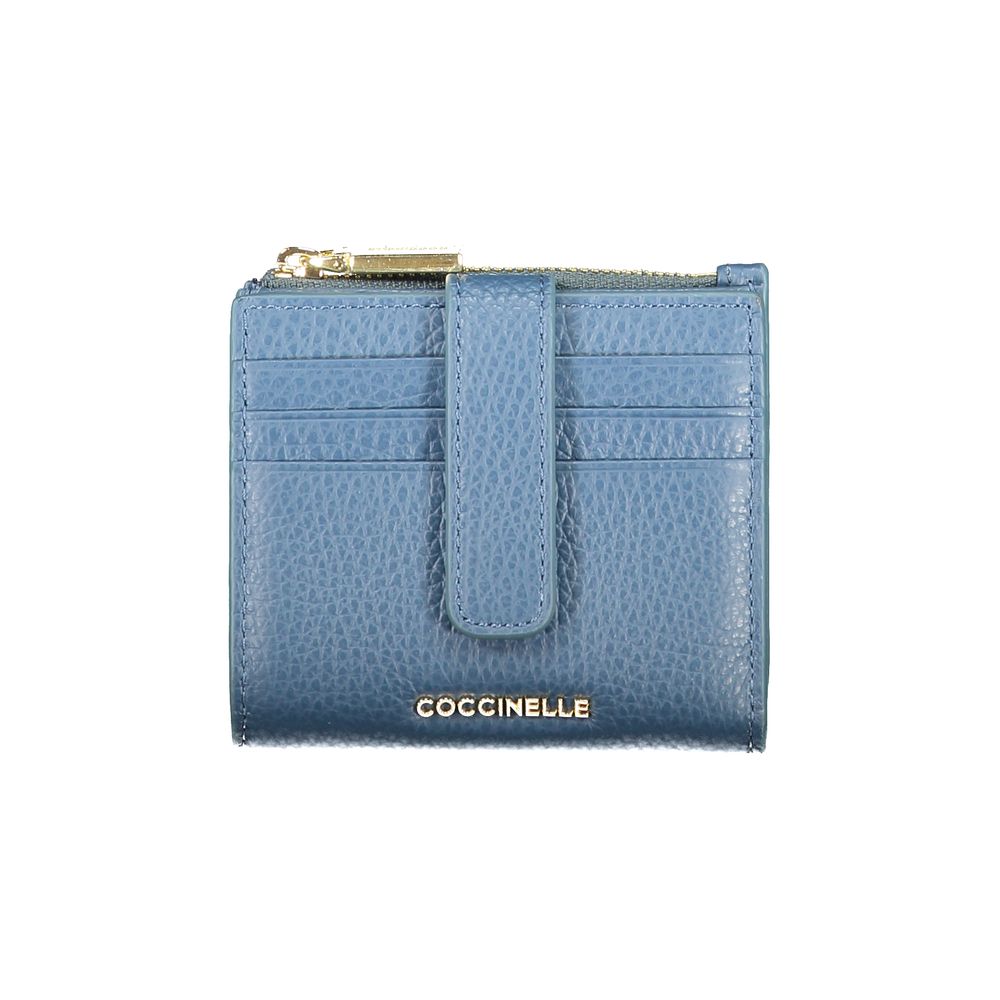 Coccinelle Blue Leather Wallet