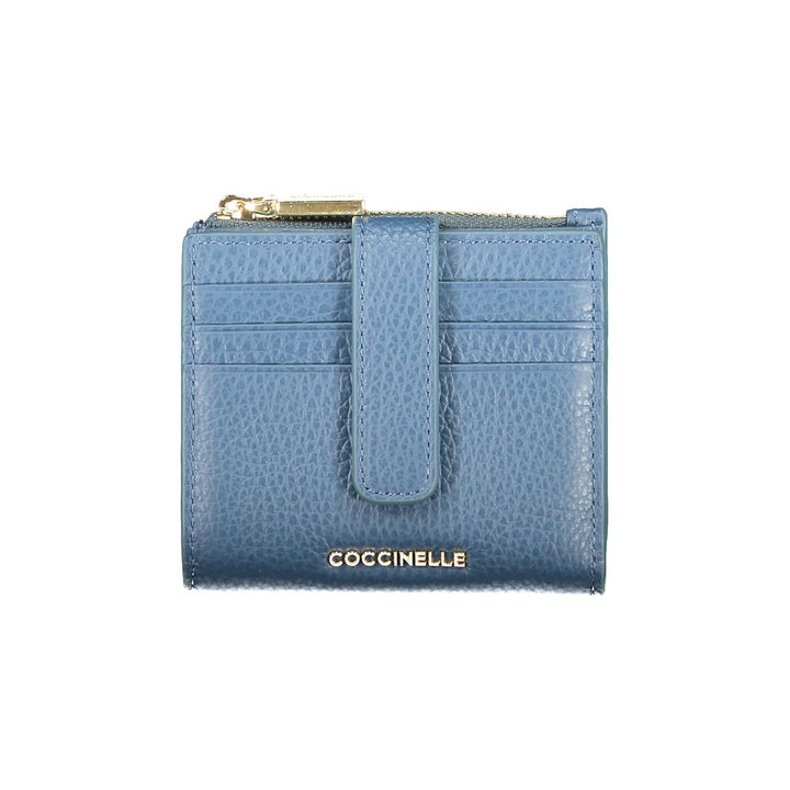 Coccinelle Blue Leather Wallet
