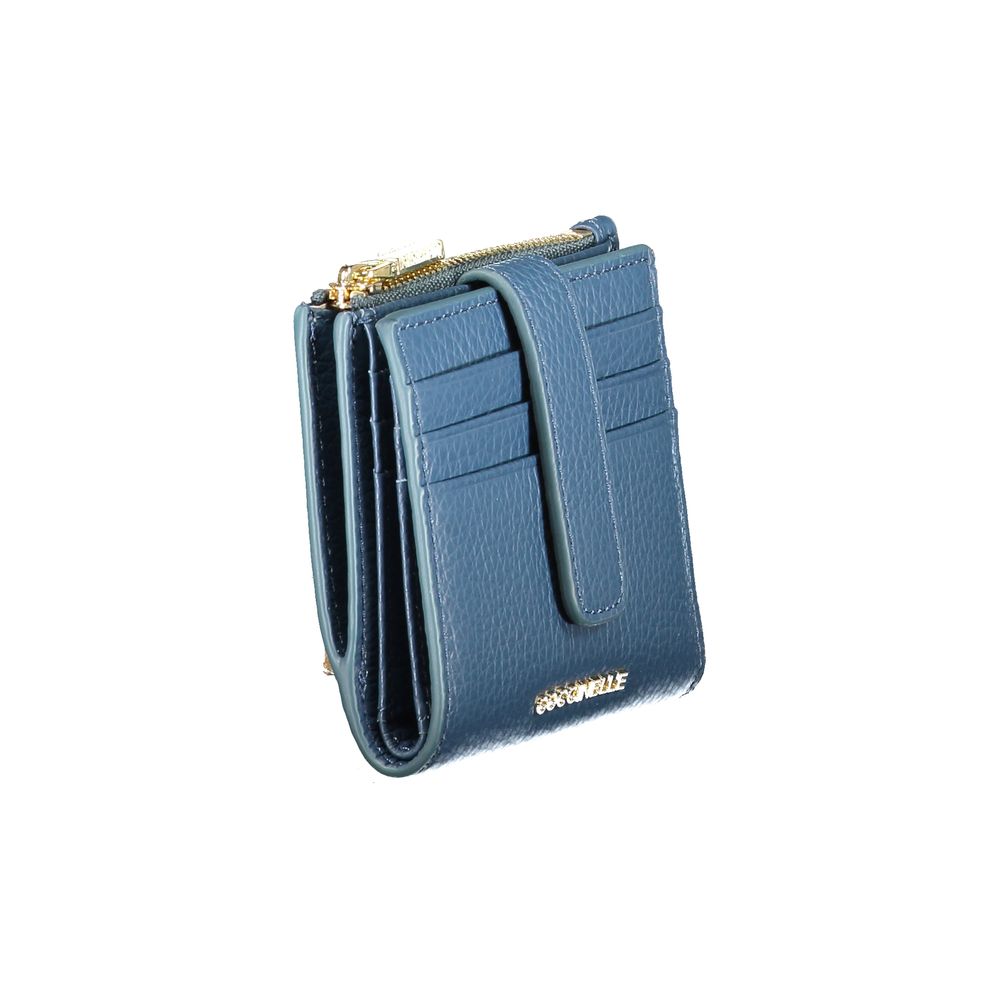 Coccinelle Blue Leather Wallet