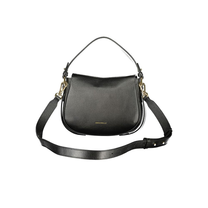 Coccinelle Black Leather Handbag