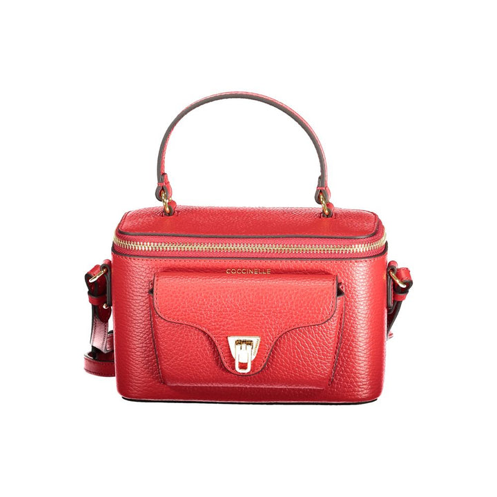 Coccinelle Red Leather Handbag