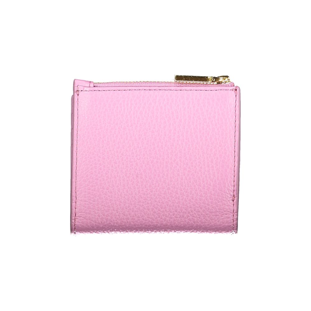 Coccinelle Purple Leather Wallet