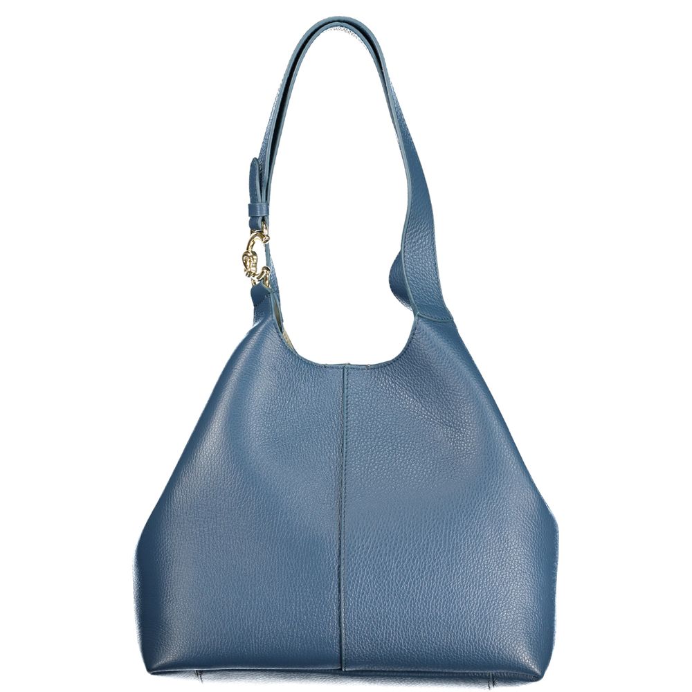 Coccinelle Blue Leather Handbag
