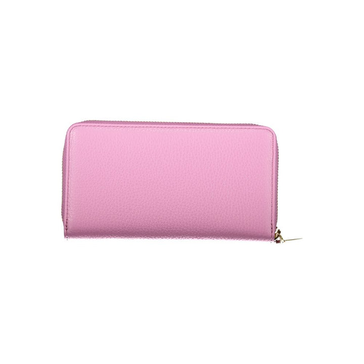 Coccinelle Purple Leather Wallet
