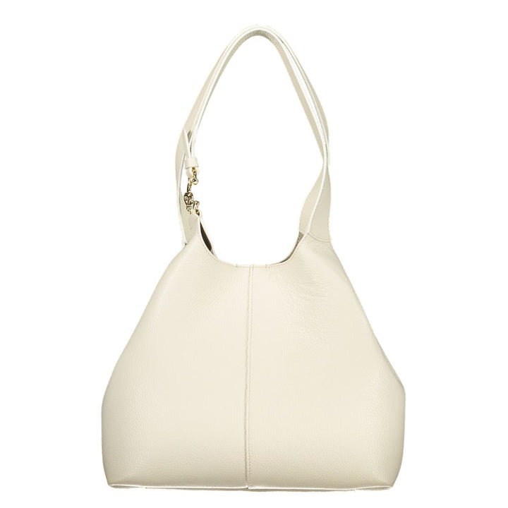 Coccinelle White Leather Handbag