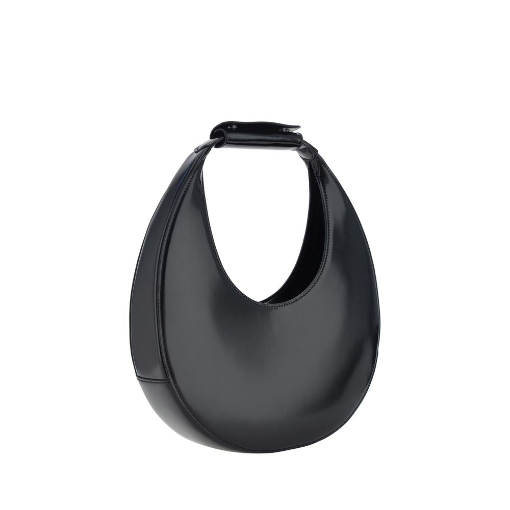 Staud Black Calf Leather Bos Taurus Shoulder Bag