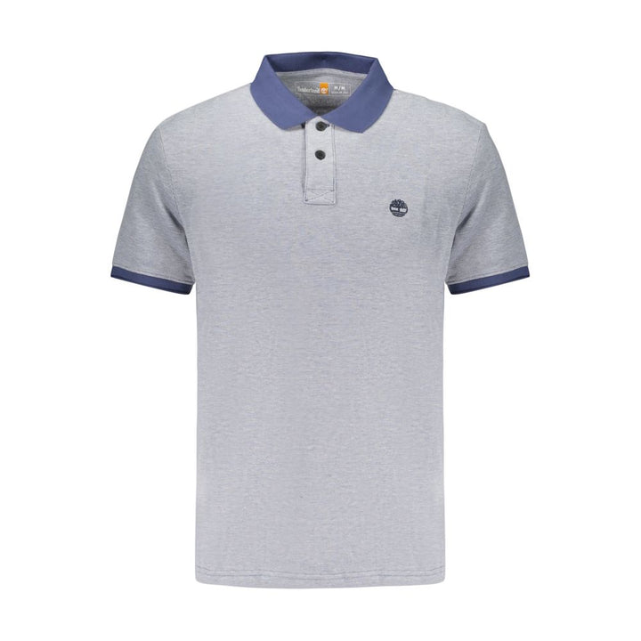 Timberland Blue Cotton Men's Polo Shirt