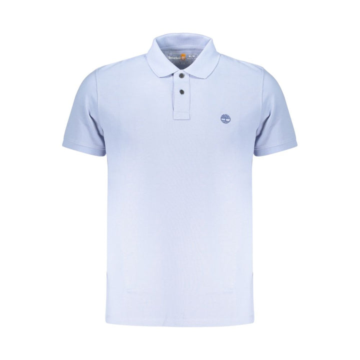 Timberland Azzurro Cotton Men Polo Shirt