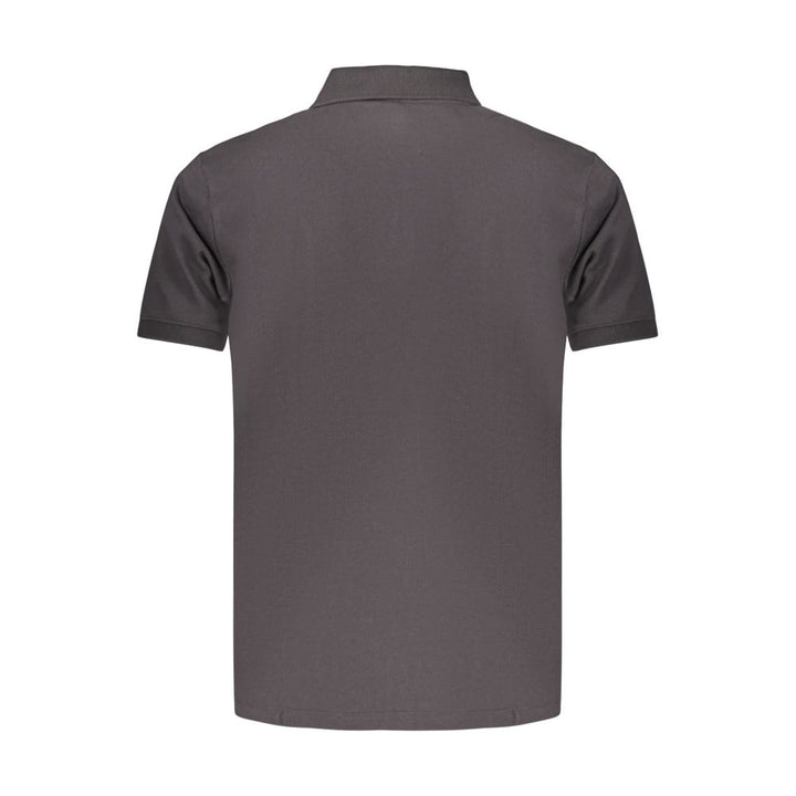 Timberland Black Cotton Polo Shirt