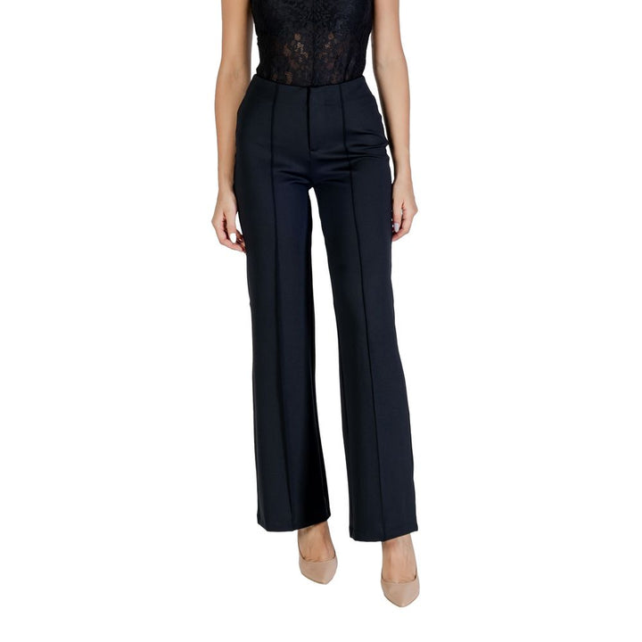 Guess Active Black Polyamide Flared Pants