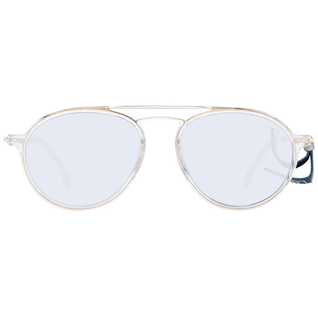 Lozza Gold Metal & Plastic Sunglasses