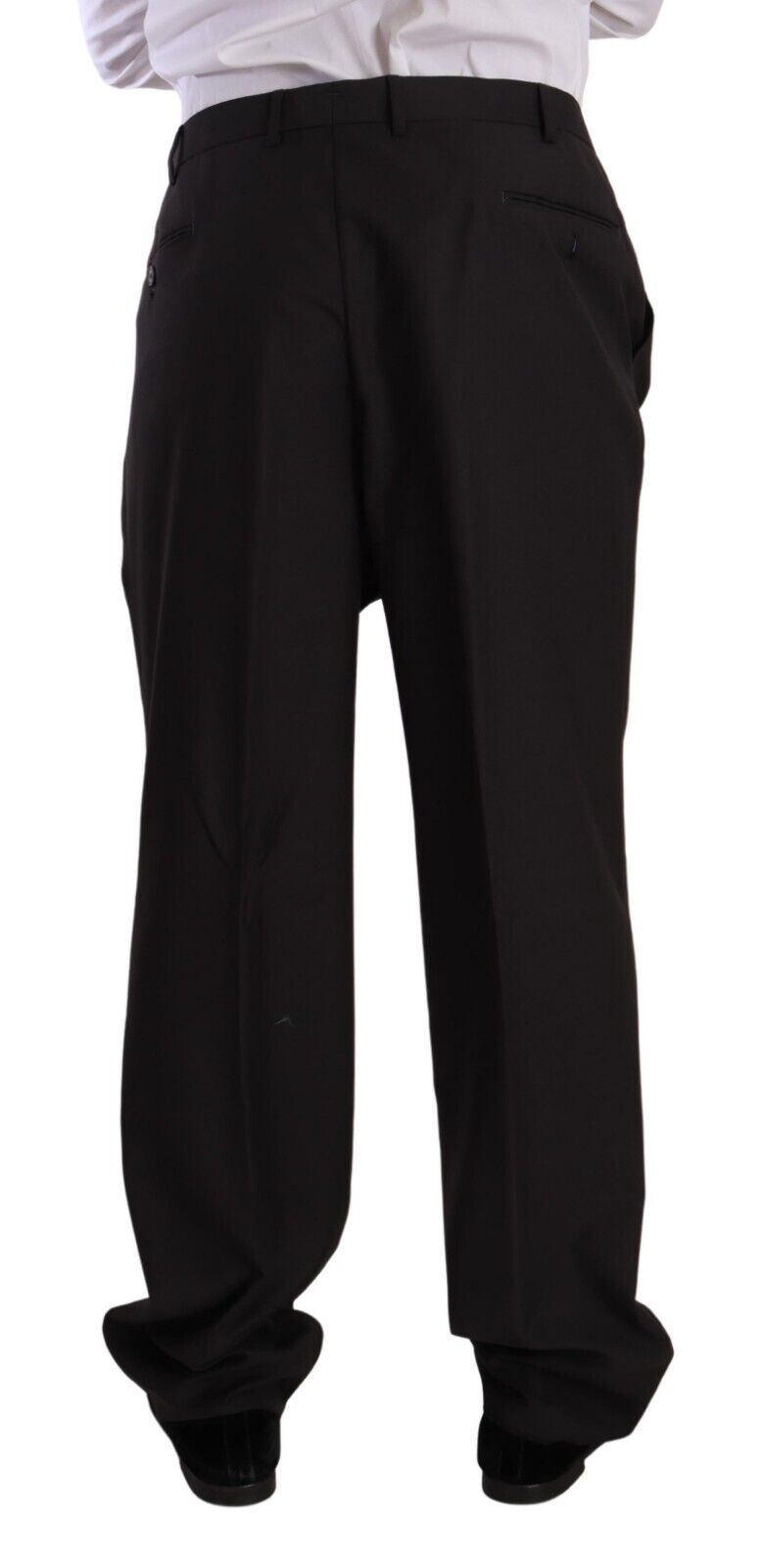 Domenico Tagliente Gray Polyester Single Breasted Formal Suit