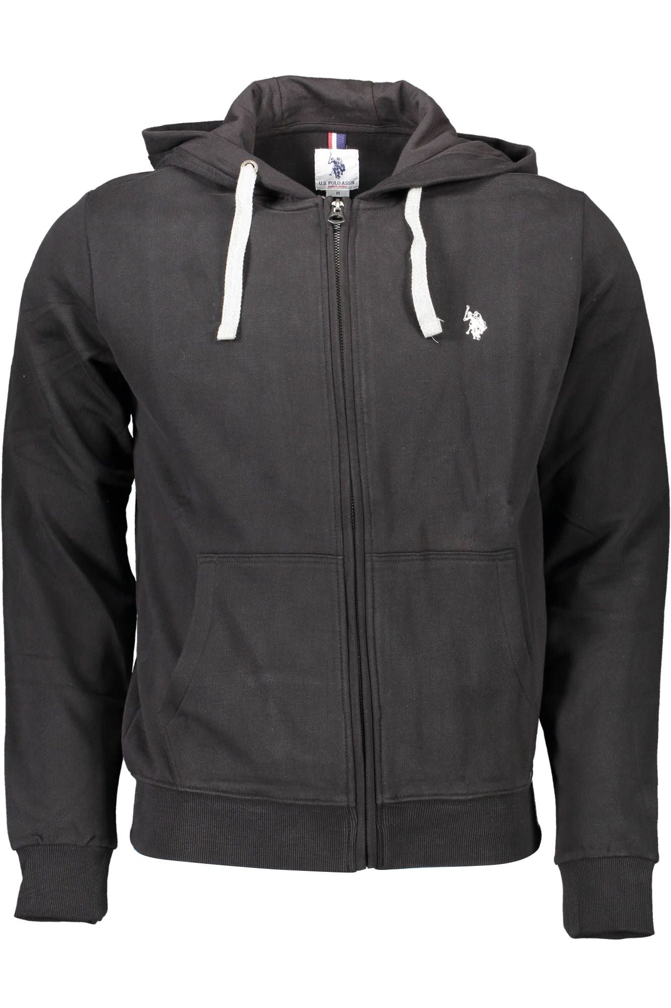 U.S. POLO ASSN. Black Cotton Men's Sweatshirt