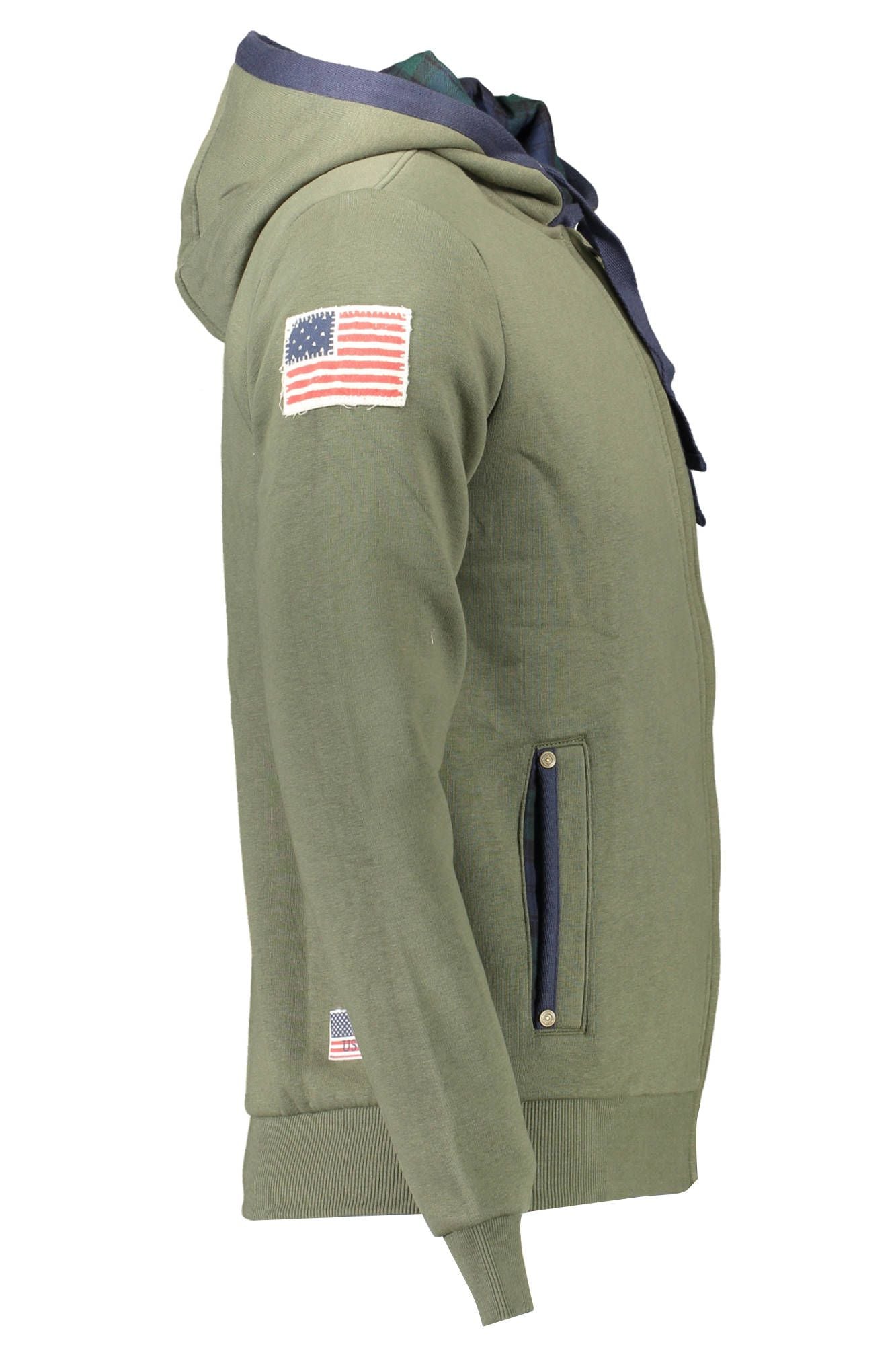 U.S. POLO ASSN. Verde Cotton Men Sweatshirt