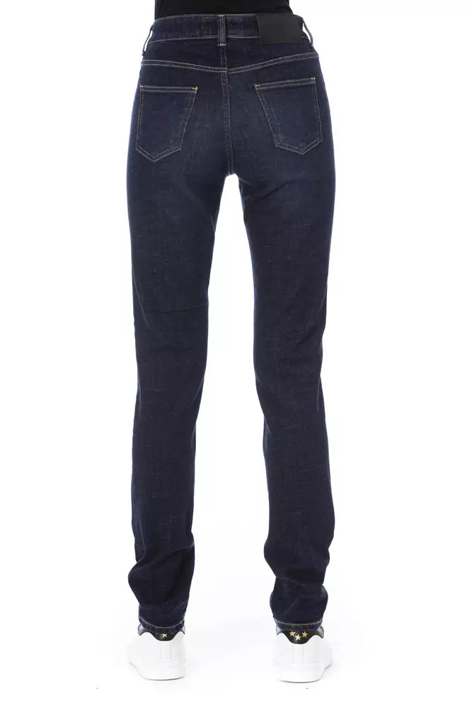 Baldinini Trend Blue Cotton Women's Jeans