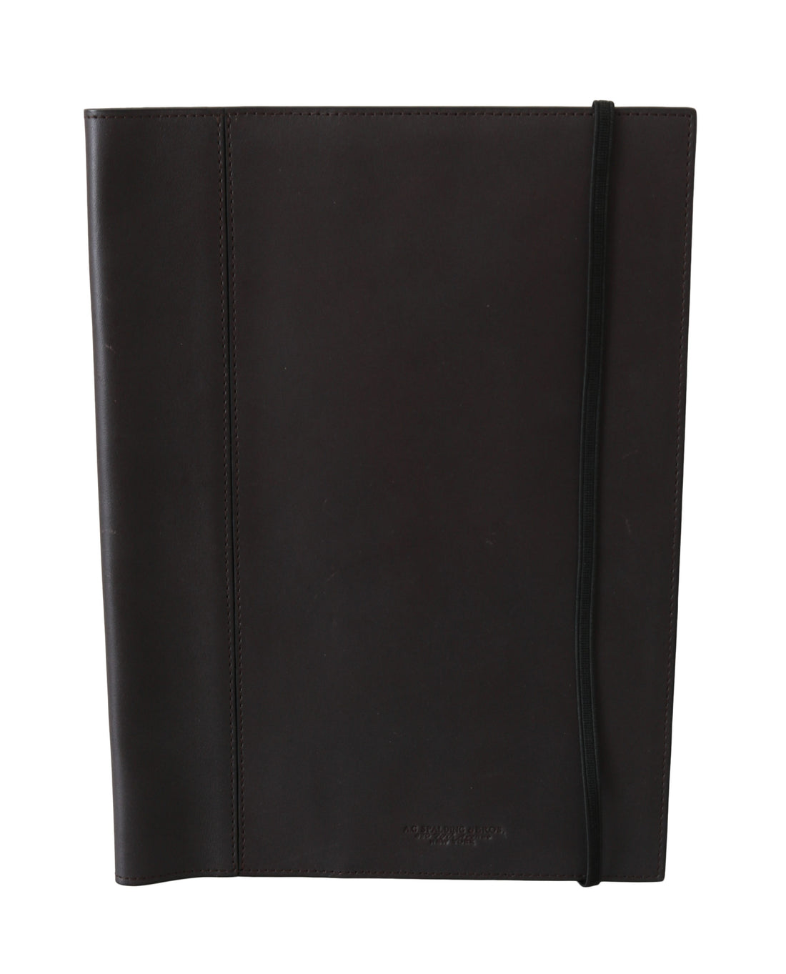 A.G. Spalding & Bros Black Leather Bifold Travel Holder Logo Wallet