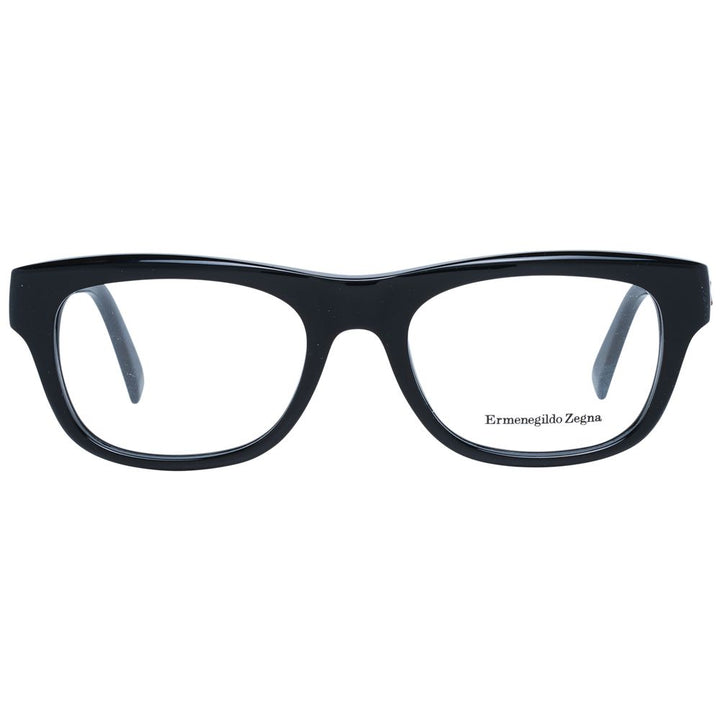 Ermenegildo Zegna Black Plastic Glasses (Frames)