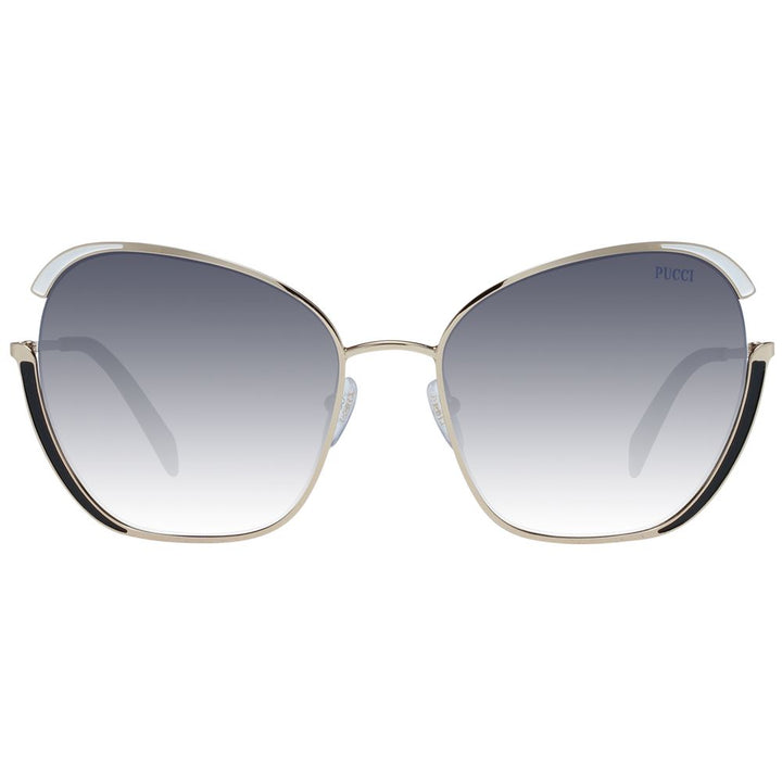 Emilio Pucci Gold Women Sunglass