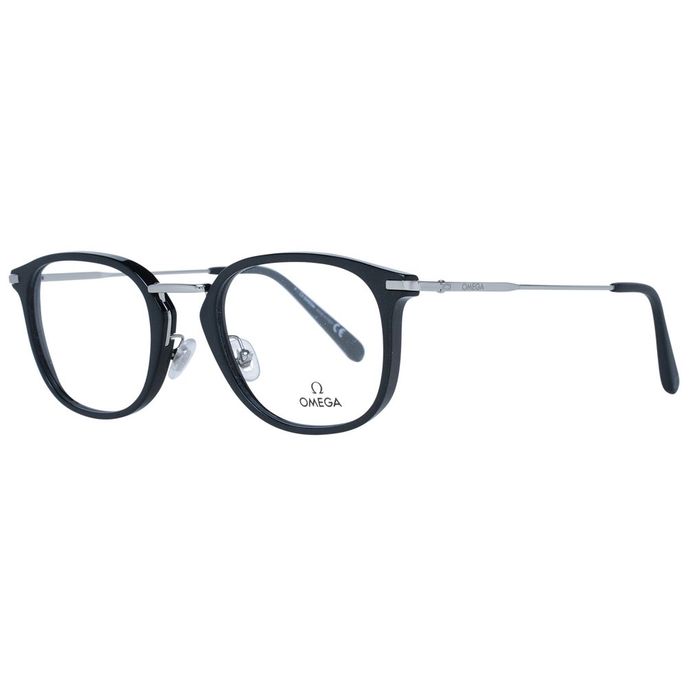 Omega Black Metal & Plastic Glasses (Frames)