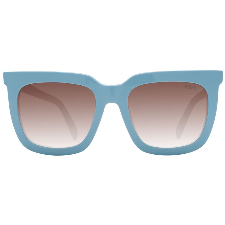 Emilio Pucci Blue Plastic Sunglasses