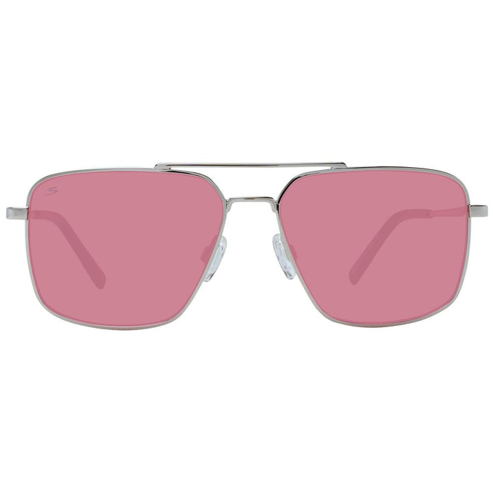 Serengeti Silver Men Sunglass