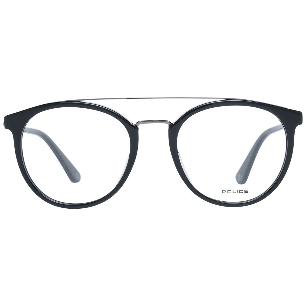 Police Black Metal & Plastic Glasses (Frames)