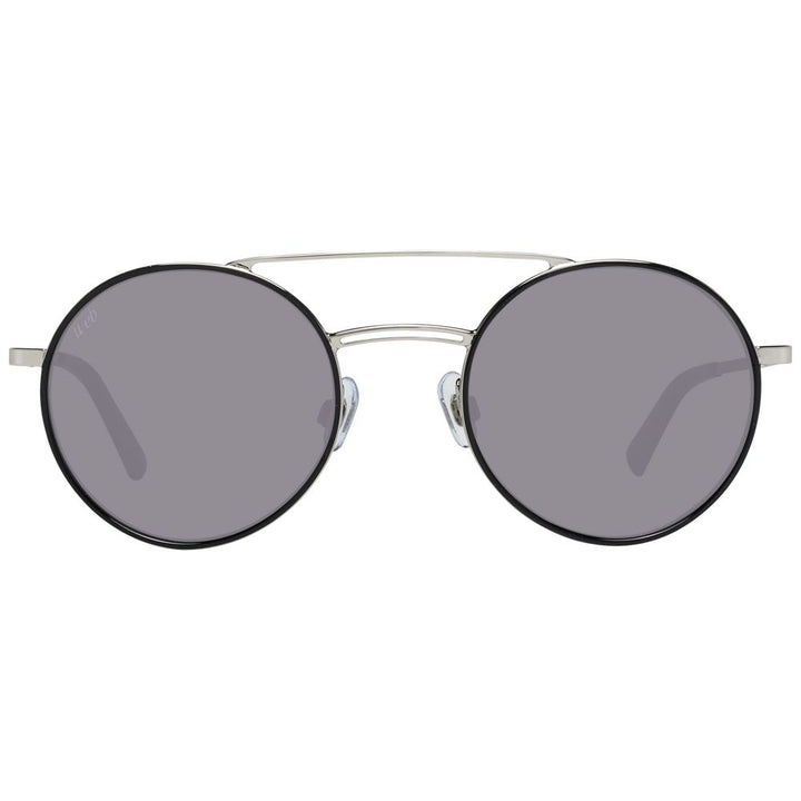 Web Silver Metal Sunglasses