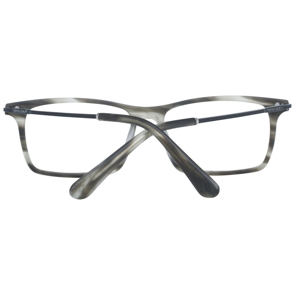 Police Gray Metal & Plastic Glasses (Frames)