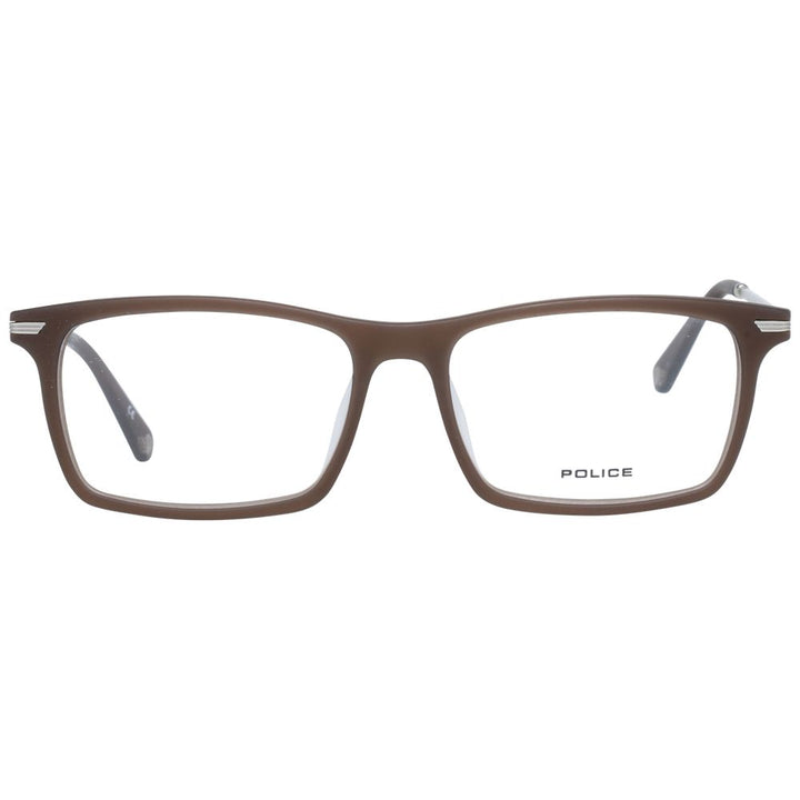 Police Brown Metal & Plastic Glasses (Frames)