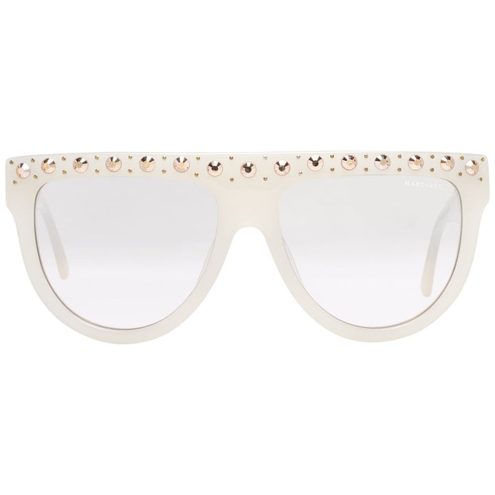 Marciano by Guess White Women Sunglass