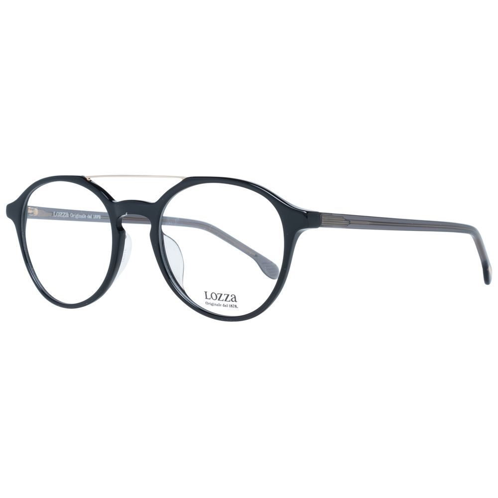 Lozza Black Metal & Plastic Glasses (Frames)