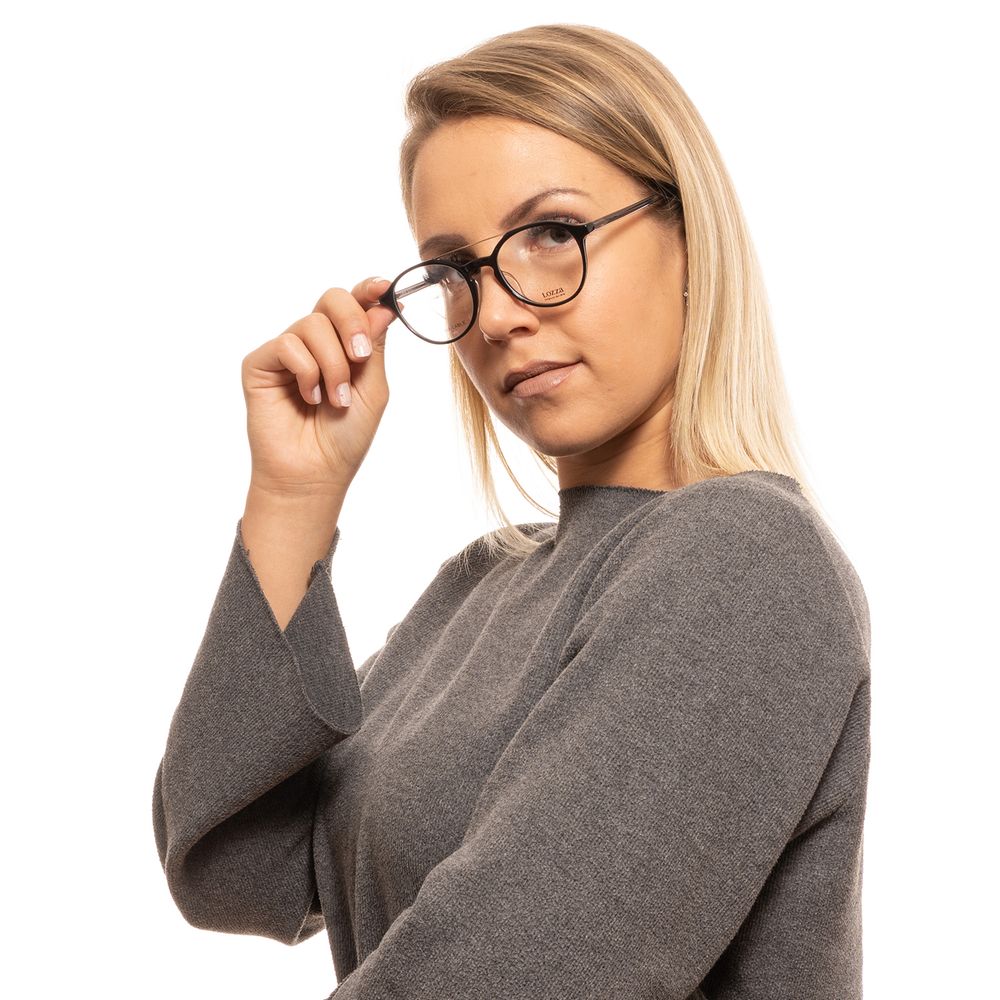 Lozza Black Metal & Plastic Glasses (Frames)