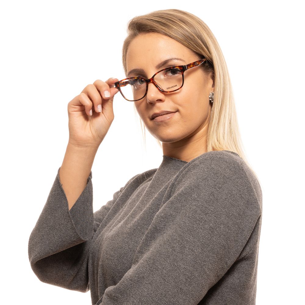 Zadig & Voltaire Brown Plastic Glasses (Frames)
