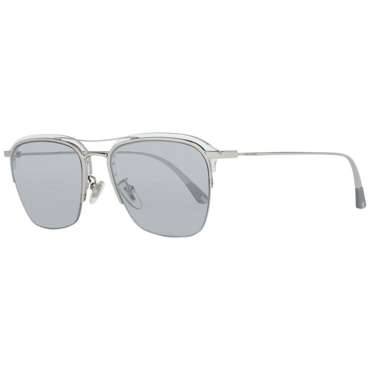 Police Silver Men Sunglass