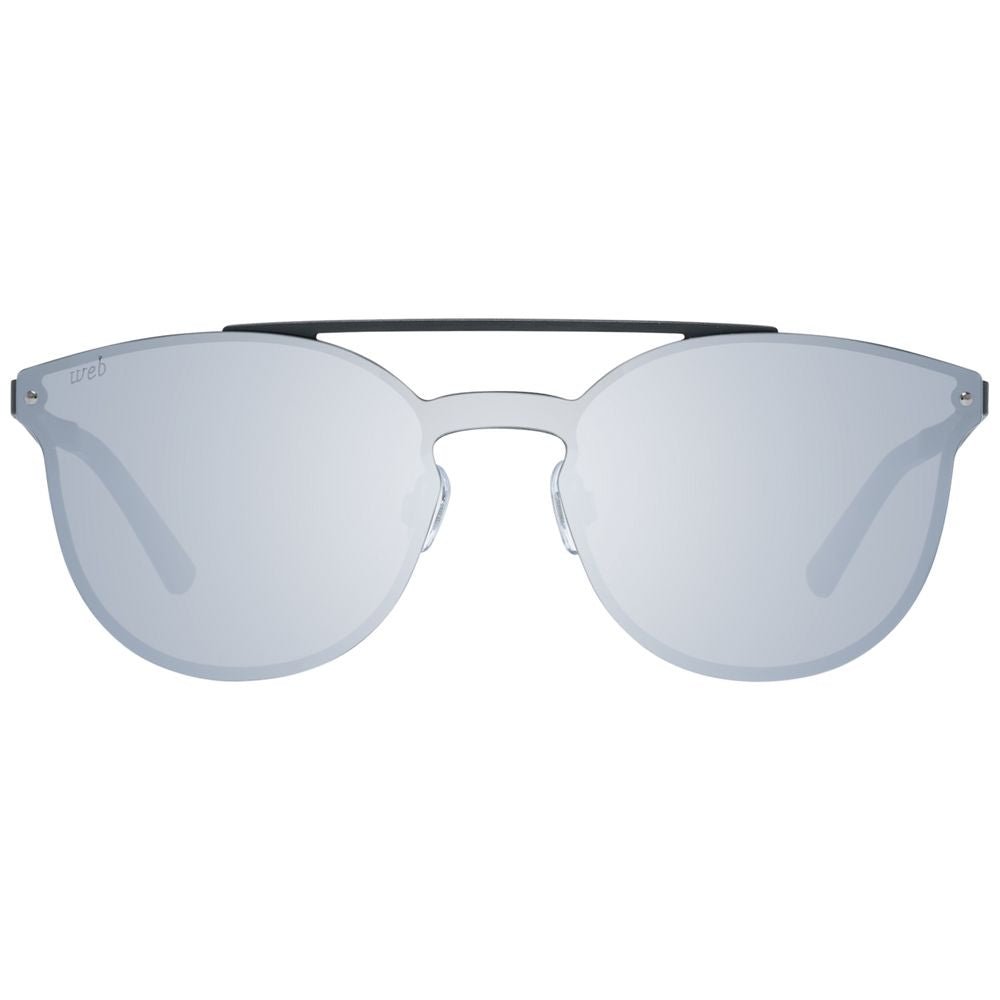 Web Black Metal Sunglasses