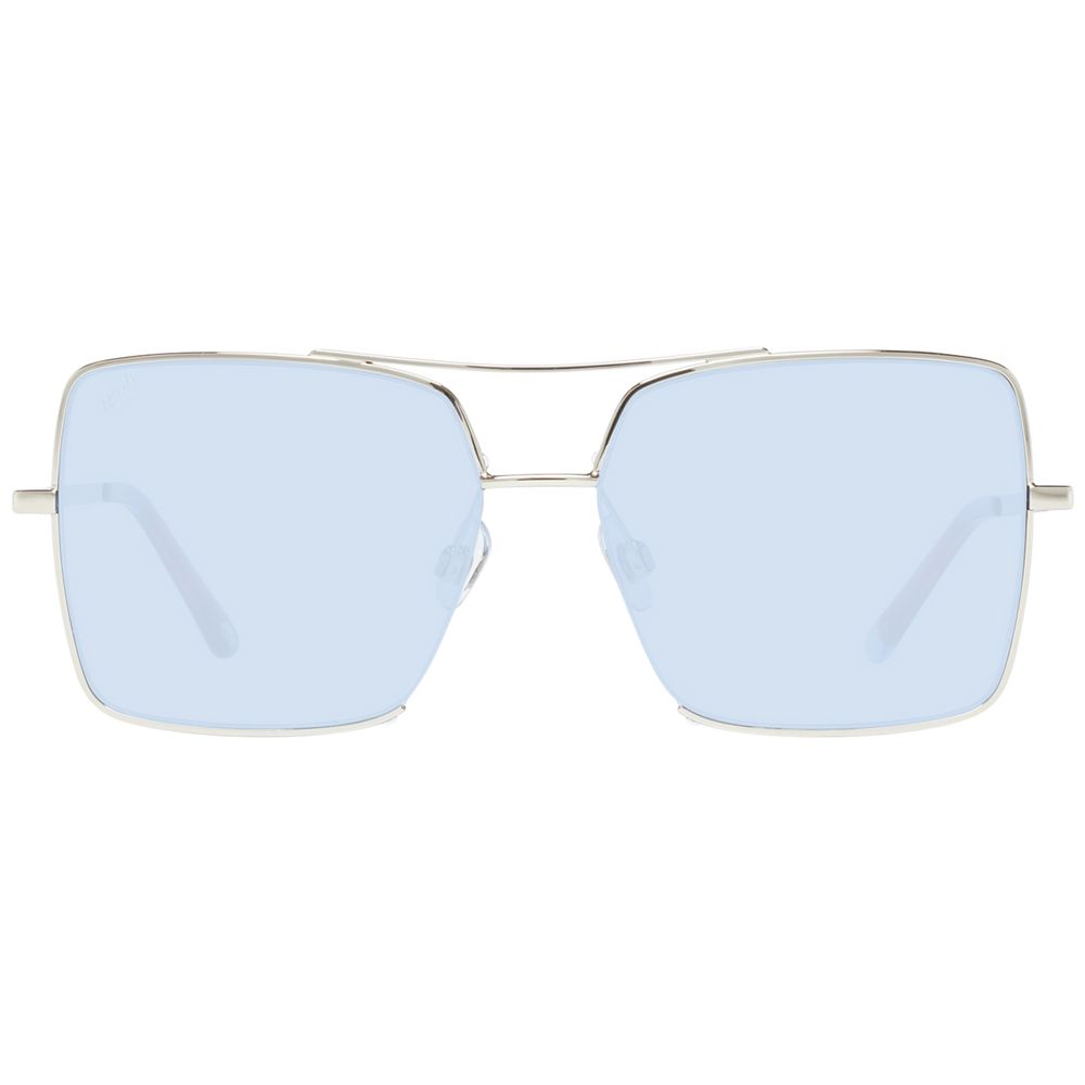 Web Gold Metal Sunglasses