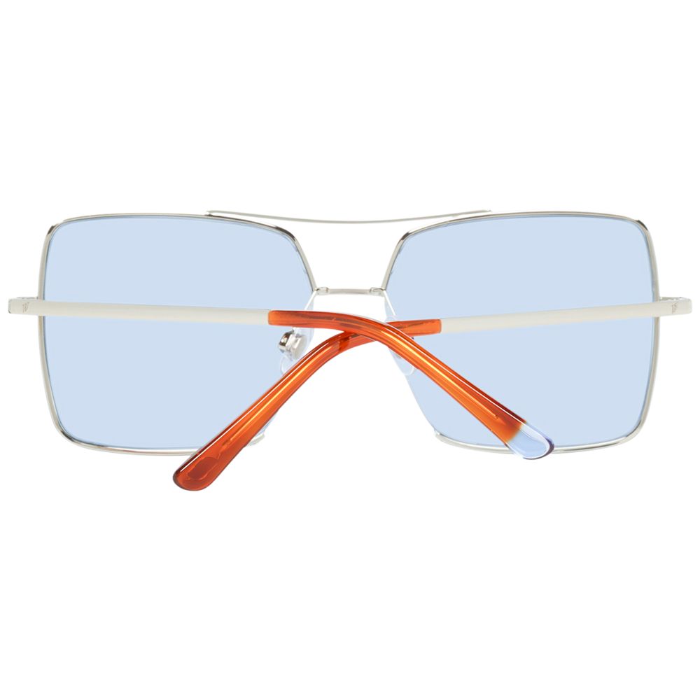 Web Gold Metal Sunglasses