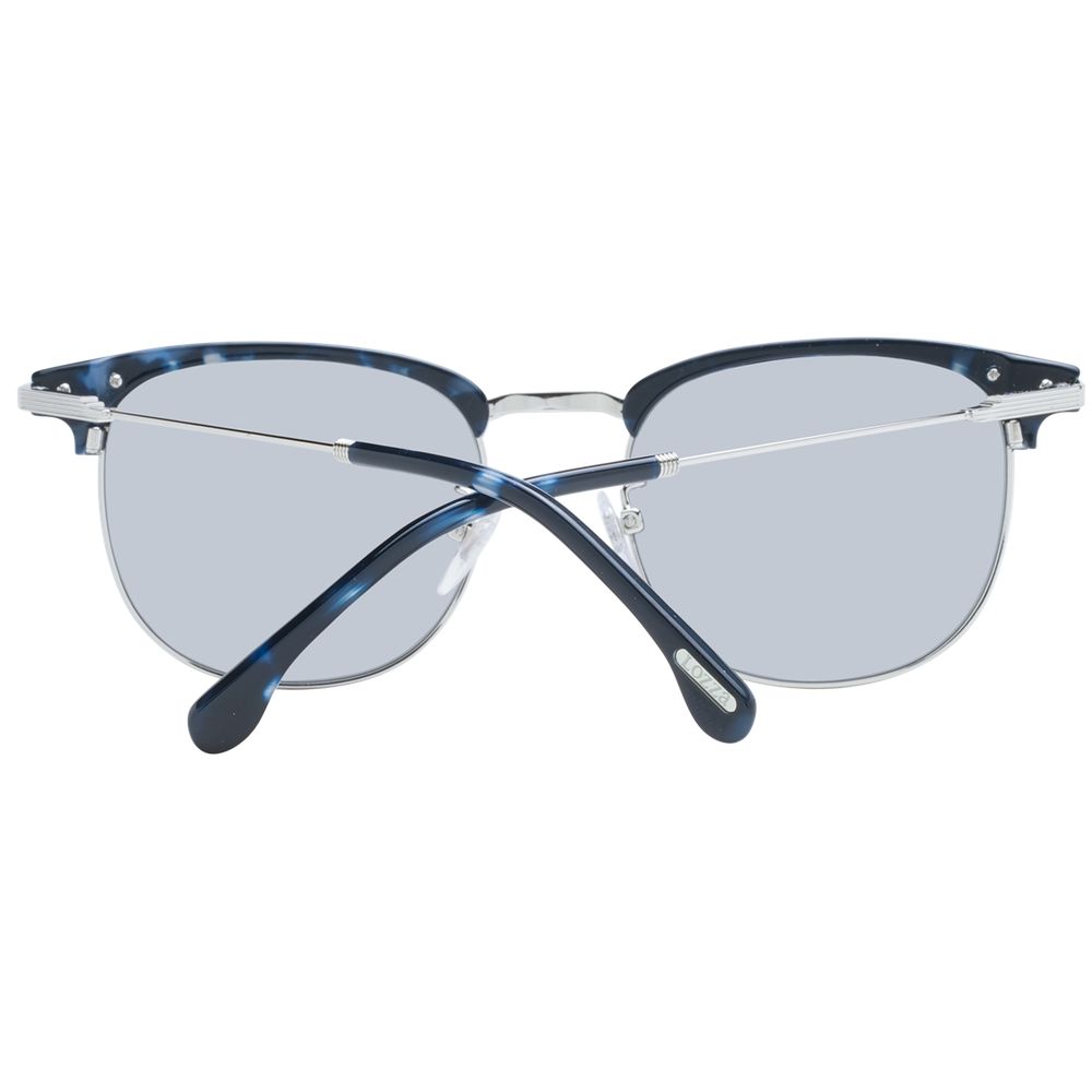 Lozza Gray Metal Sunglasses