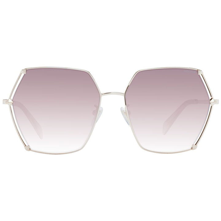 Police Rose Gold Metal Sunglasses