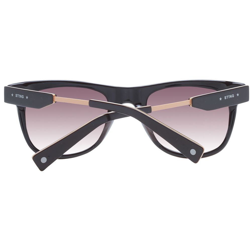 Sting Brown Acetate & Plastic Sunglasses