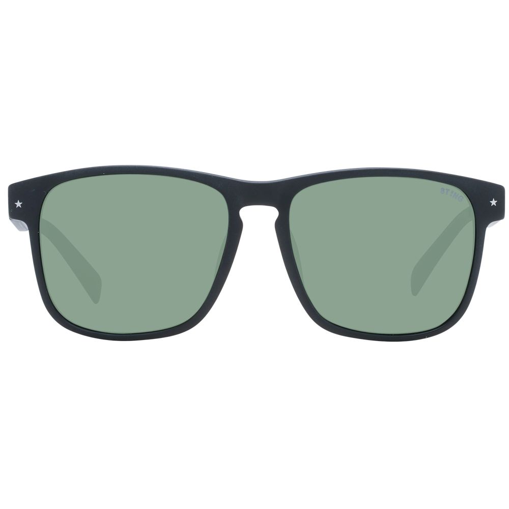 Sting Black Acetate & Plastic Sunglasses