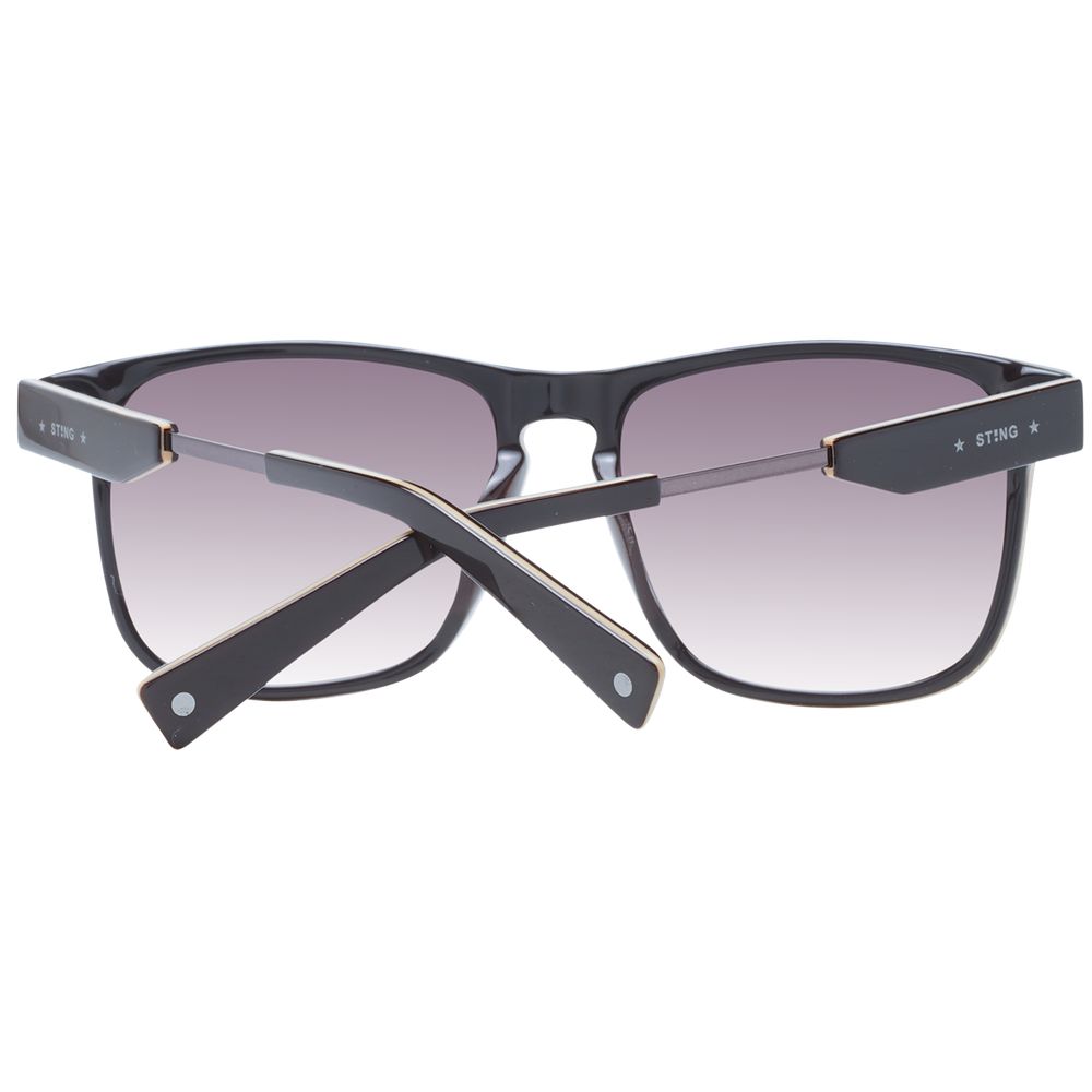 Sting Brown Acetate & Plastic Sunglasses
